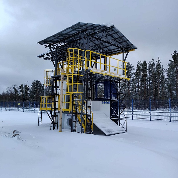 Выборгский район. ПАО "Новатэк" использует учебно-тренировочный полигон "Альпинист 03-06-2"для своих тренировок специалистов Выборгский район. ПАО "Новатэк" использует учебно-тренировочный полигон "Альпинист 03-06-2"для своих тренировок специалистов